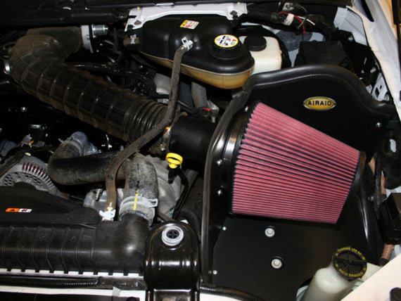 Airaid 05-07 Ford F-250/350 6.8L V-10 CAD Intake System w/o Tube (Oiled / Red Media) 400-203