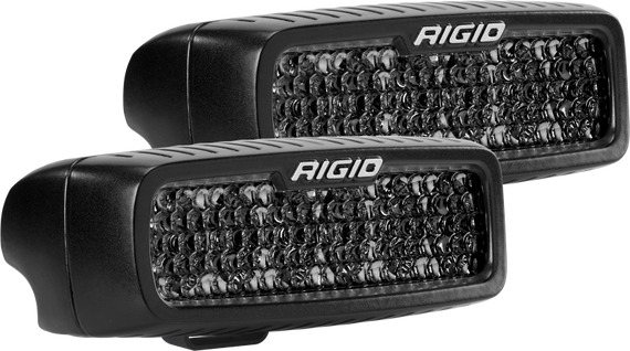 Rigid Industries SR-Q Series PRO Midnight Edition - Spot - Diffused - Pair 905513BLK