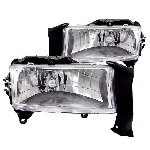 ANZO USA 111021 Crystal Clear Headlight Assembly 111021