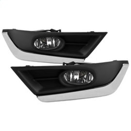 Spyder 17-18 Honda CRV OEM Chrome Trim Fog Lights w/Switch & Cover - Clear (FL-HCRV2017-C) 5084897