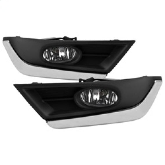 Spyder 17-18 Honda CRV OEM Chrome Trim Fog Lights w/Switch & Cover - Clear (FL-HCRV2017-C) 5084897