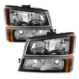 Spyder 5069801 Headlight For 2003-2006 Chevy Silverado 1500 Left and Right 2Pc 5069801