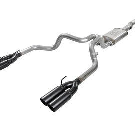 aFe Vulcan Series 4-3in 304SS Exhaust Cat-Back w/ Blk Tips 2019 GM Silverado/Sierra 1500 V8-6.2L 49-34102-B