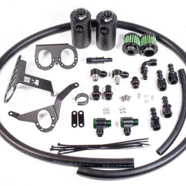 Radium Engineering Toyota Supra MKIV VTA Dual Catch Can Kit 20-0388