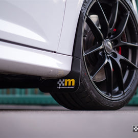 mountune / Rally Armor 13-18 Ford Focus ST Mud Flap Set - Yellow 7063-MF-AA