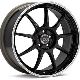 Enkei RSM9 17x8.5 30 5x114.3 75 BK Wheel RACING WHEEL / RIM