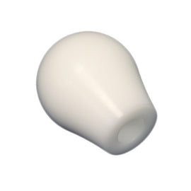 Torque Solution Delrin Tear Drop Shift Knob (White): Universal 10x1.25 TS-UNI-108W