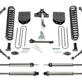 Fabtech 08-16 Ford F250/350 4WD 8in Basic Sys w/Dlss Shks & Rr Leaf Sprngs K2127DL
