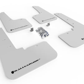 Rally Armor 20-25 Subaru Outback White UR Mud Flap w/Black Logo MF66-UR-WH/BLK