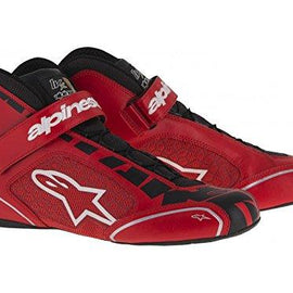 ALPINESTARS TECH 1-KX SHOES RED/BLK/WHITE SZ 5