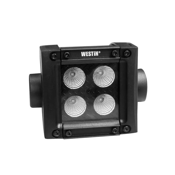 Westin B-FORCE LED Light Bar Double Row 2 inch Flood w/3W Cree - Black 09-12212-4F