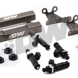 DeatschWerks Subaru side feed to top feed fuel rail conversion kit and 1200cc fuel injectors for V5-6 99-00 wrx/STI 2.0T