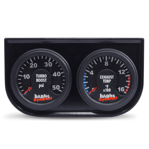 Banks Power 98-02 Dodge 5.9L (w/ New AutoMind) Dynafact Elect Gauge Assembly 64504