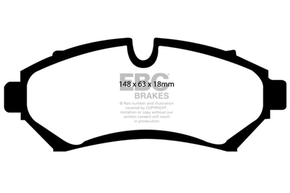 EBC 98-04 Cadillac Seville 4.6 Ultimax2 Front Brake Pads UD753