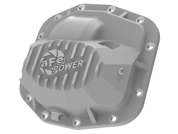 aFe Street Series Front Differential Cover Raw 2018+ Jeep Wrangler (JL) V6 3.6L (Dana M186) 46-71010A