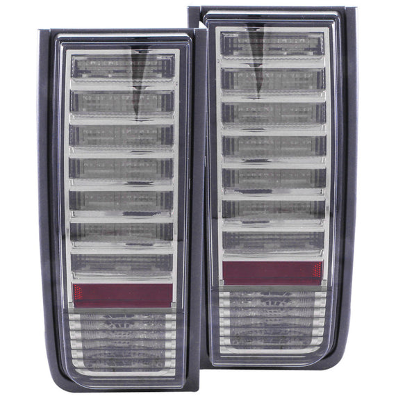 Anzo 321246 Smoke Lens Led Bulb Tail Lights fit for 03-09 Hummer H2 2-Pair 321246
