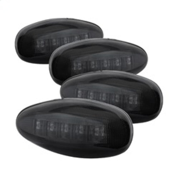 xTune Chevy Silverado 99-13 Dually 2 Red LED Amber LED Side Fender Lights Smoke ACC-LED-GMD99-SL-SM 9924682