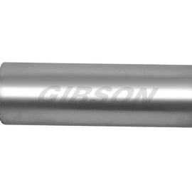 Gibson SFT Superflow Center/Center Round Muffler - 8x24in/3in Inlet/3in Outlet - Stainless 420887