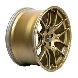 Enkei GTC02 18x10 5x112 32mm Offset 66.5mm Bore Titanium Gold Wheel 534-810-4432GG