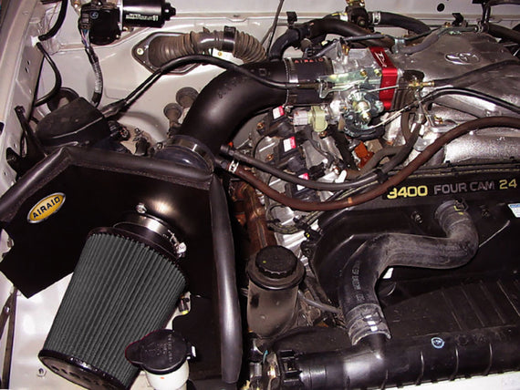 Airaid 01-04 Toyota Tacoma 3.4L CAD Intake System w/ Tube (Dry / Black Media) 512-134