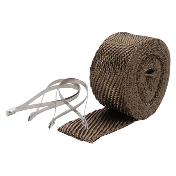 DEI Exhaust System Wrap 010123; Titanium 25 Feet 2.000