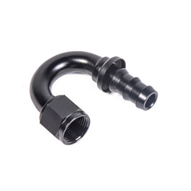 Radium Engineering 180 Degree 10AN Pushlok Hose End Fitting 14-0215