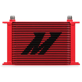 Mishimoto MMOC-25RD Universal 25-Row Oil Cooler, Red MMOC-25RD
