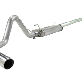 aFe MACHForce XP 2.5in 409SS Cat Back Exhaust w/ 304SS Polished Tip 05-13 Toyota Tacoma V6 4.0L 49-46013