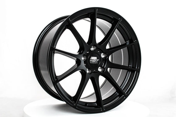 MST MT44 18x8.5 5x100 35 73.1 Matte Black Wheel/Rim 44-88580-35-MBK