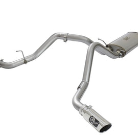 aFe MACH Force-Xp 3in CB SS Dual Exhaust w/Polished Tips 09-16 GM Silverado/Sierra 4.3L/4.8L/5.3L 49-44071-P