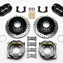 Wilwood Dynapro Low-Profile 11.00in P-Brake Kit Drilled New Big Ford 2.50in Off Staggerd Mount 140-11392-D