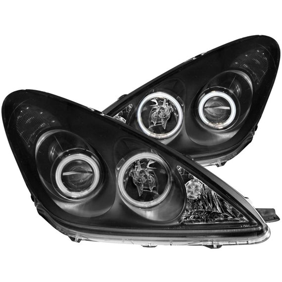 Anzo 121232 Black CCFL Front Projector Headlights w/ Halo for Lexus ES 300/330 121232