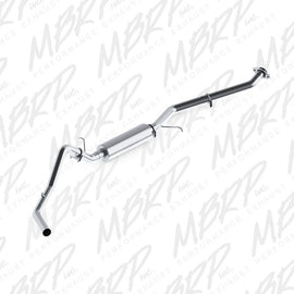 MBRP SINGLE SIDE CAT BACK EXHAUST SYSTEM FOR 2003-2006 GMC 1500 CLASSIC 4.8/5.3 S5014P