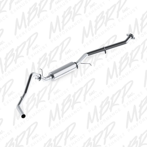 MBRP SINGLE SIDE CAT BACK EXHAUST SYSTEM FOR 2003-2006 GMC 1500 CLASSIC 4.8/5.3 S5014P
