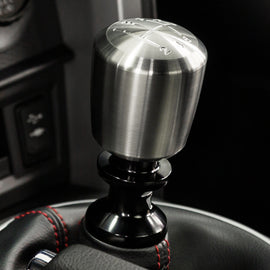 Raceseng Ashiko Shift Knob (Gate 2 Engraving) 9/16in.-18 Adapter - Brushed 08311BR-08012-0811056