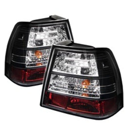 Spyder 99-04 Volkswagen Jetta Sedan (Excl Wagon) LED Tail Lights Black ALT-YD-VJ99-LED-BK 5008411