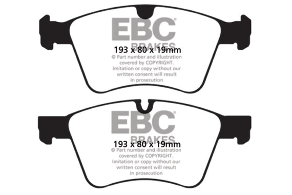 EBC 08-10 Mercedes-Benz GL320 3.0 TD (373mm Front Rotors) Ultimax2 Front Brake Pads UD1272