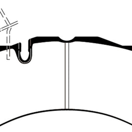 For Maserati Ghibli 2014-2019 EBC DP42355R Yellowstuff Front Brake Pads DP42355R