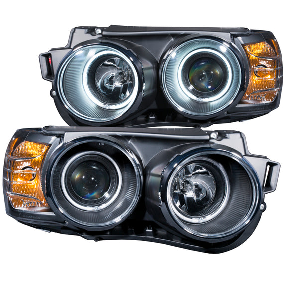 Anzo 121488 Black Projector Headlights with Halo for 12-14 Sonic 4DR/Hatchback 121488