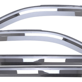 Putco 480071 Element Chrome Window Visor In Channel Fits 19-20 1500 480071