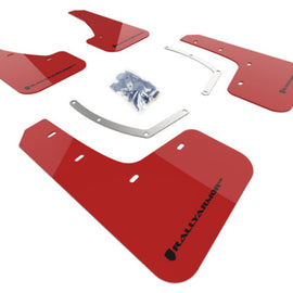 Rally Armor 18-25 Subaru Ascent Red UR Mud Flap w/Black Logo MF49-UR-RD/BLK
