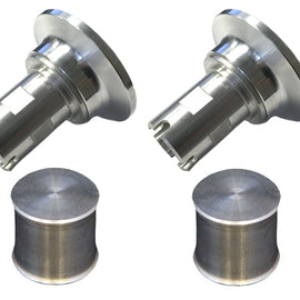 Torque Solution Tial Blow Off Valve Adapter with Plugs: BMW 135 335i 535i X5 N54 ONLY TS-N54-TIALc