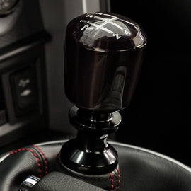 Raceseng Ashiko Shift Knob (Gate 5 Engraving) M12x1.5mm Adapter - Smoke Translucent 08311ST-08015-081101