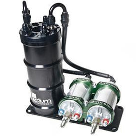 RADIUM ENGINEERING FUEL SURGE TANK DUAL EXTERNAL BOSCH VERTICAL TANK ONLY 20-0021-00