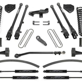 Fabtech 17-21 Ford F250/F350 4WD Diesel 8in 4Link Sys w/Coils & Stealth Shks K2266M