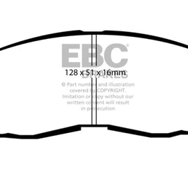 EBC 92-96 Mitsubishi Expo Greenstuff Front Brake Pads DP6830