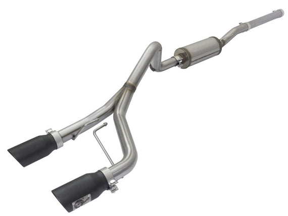 AFE Filters 49-48056-B Rebel Series Cat-Back Exhaust System Fits Wrangler (JK) 49-48056-B