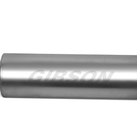 Gibson SFT Superflow Center/Center Round Muffler - 8x24in/3.5in Inlet/3.5in Outlet - Stainless 788707S