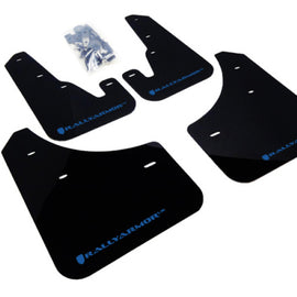 Rally Armor 04-09 Mazda3/Speed3 Black UR Mud Flap w/ Blue Logo MF9-UR-BLK/BL