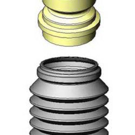 KYB Shocks & Struts Strut Boots Rear AUDI A4 2002-04 AUDI RS4 2007-08 AUDI TT (Exc. Quattro) 2008-09 SB124